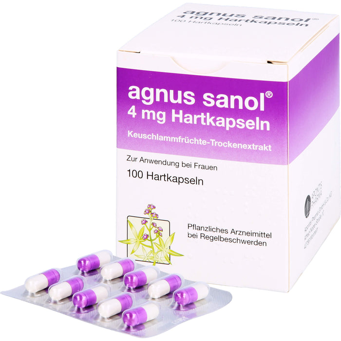 agnus sanol 4 mg Hartkapseln, 100 St HKP