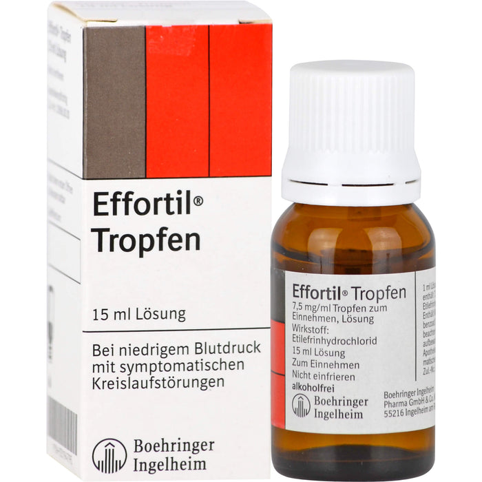 Effortil Tropfen 7,5 mg/ml, 15 ml Lösung