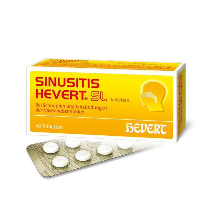 Sinusitis Hevert SL Tabletten, 40 pcs. Tablets