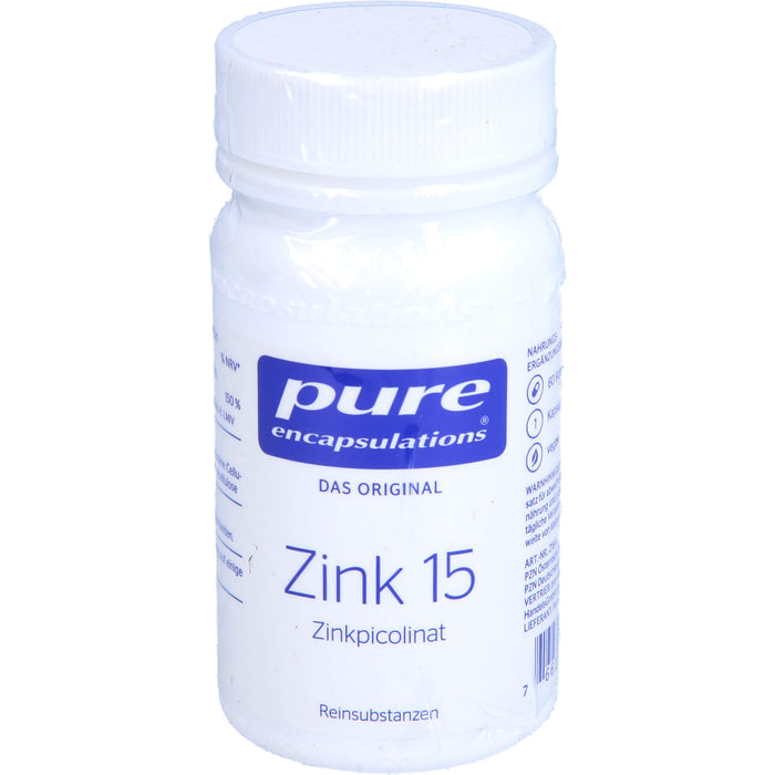 pure encapsulations Zink 15 Kapseln, 60 pcs. Capsules