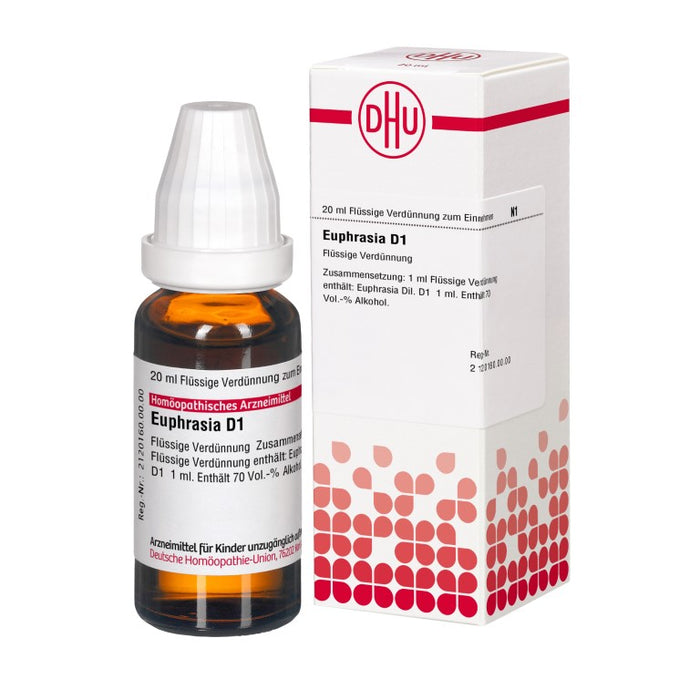 Euphrasia D1 DHU Dilution, 20 ml Lösung