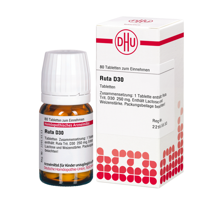 DHU Ruta D30 Tabletten, 80 pcs. Tablets