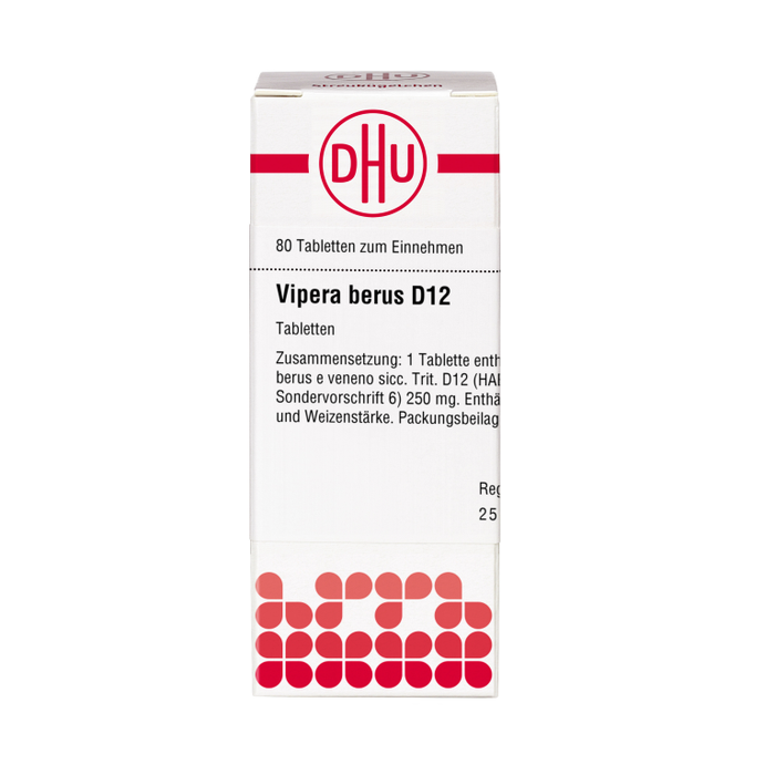 DHU Vipera berus D12 Tabletten, 80 pcs. Tablets