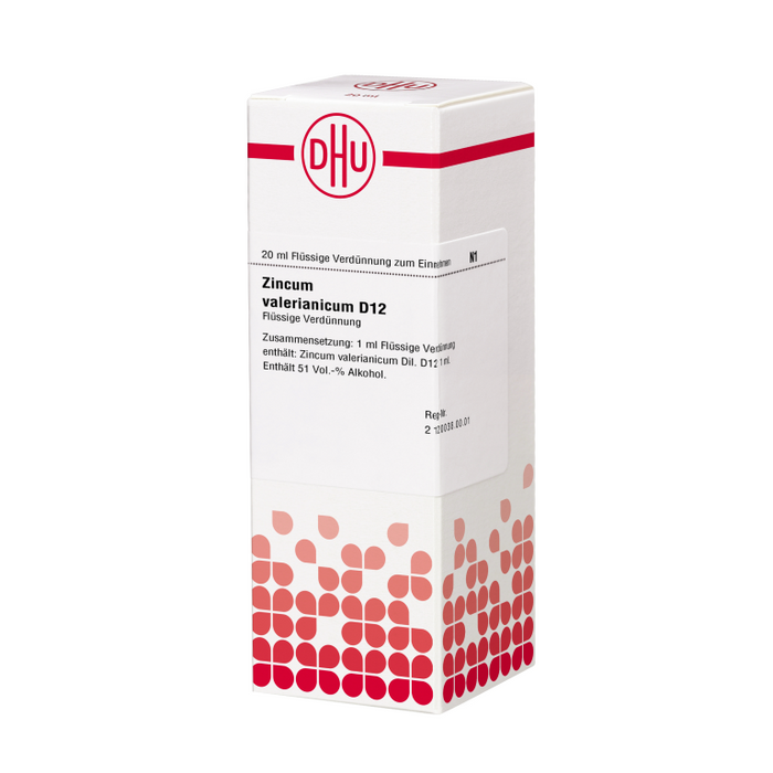 DHU Zincum valerianicum D12 Dilution, 20 ml Lösung