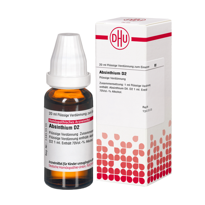 DHU Absinthium D2 Dilution, 20 ml Lösung