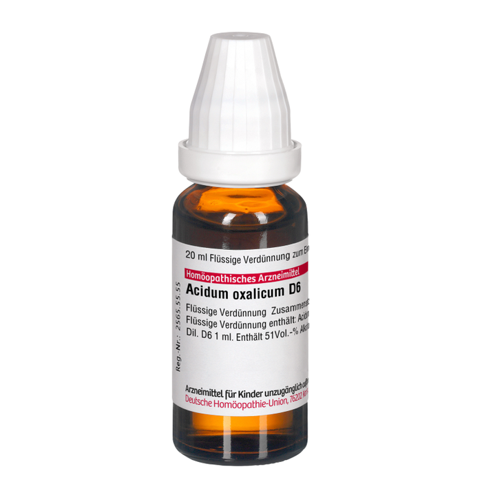 DHU Acidum oxalicum D6 Dilution, 20 ml Lösung