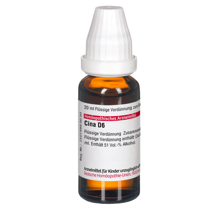 Cina D6 DHU Dilution, 20 ml Lösung