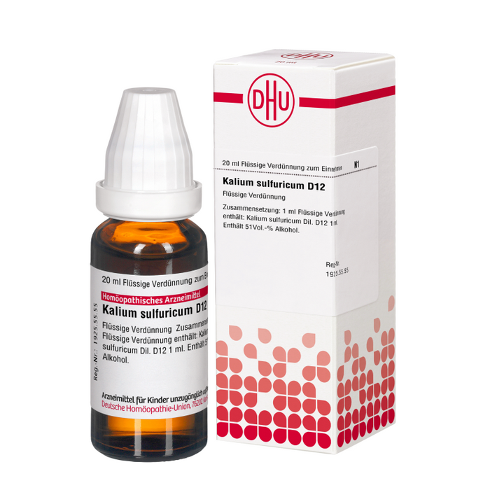 DHU Kalium sulfuricum D12 Dilution, 20 ml Lösung