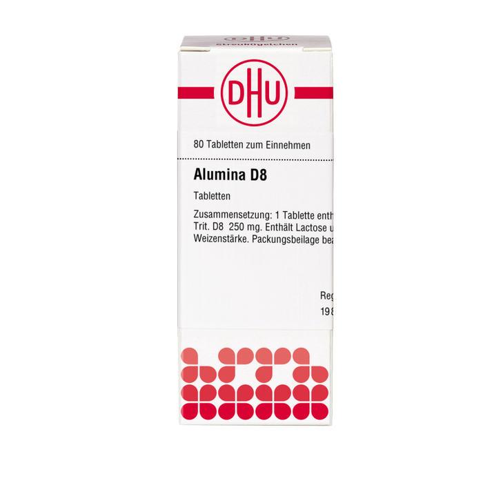 DHU Alumina D8 Tabletten, 80 pc Tablettes