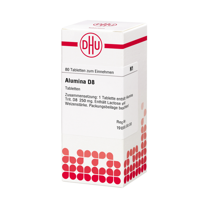 DHU Alumina D8 Tabletten, 80 pcs. Tablets