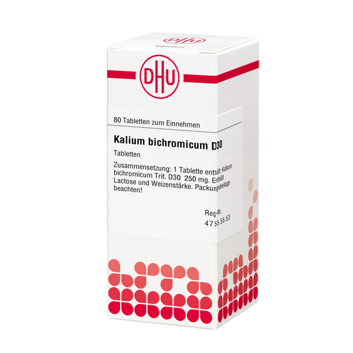 DHU Kalium bichromicum D30 Tabletten, 80 St. Tabletten