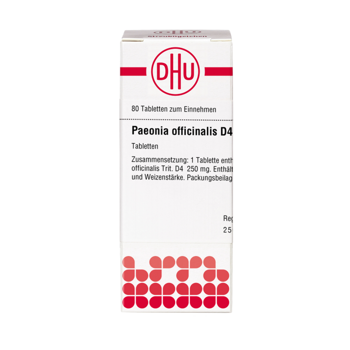 DHU Paeonia officinalis D4 Tabletten, 80 pcs. Tablets