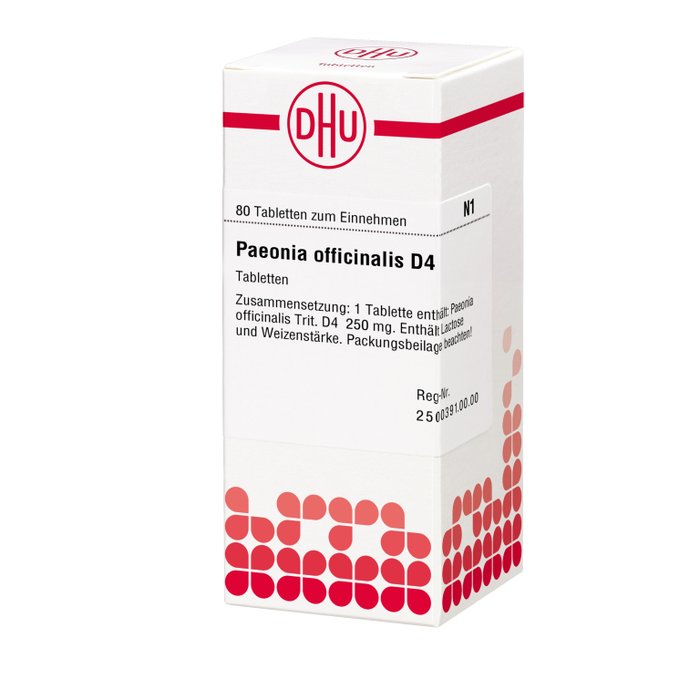 DHU Paeonia officinalis D4 Tabletten, 80 St. Tabletten