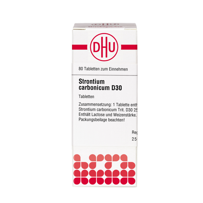 Strontium carbonicum D30 DHU Tabletten, 80 St. Tabletten