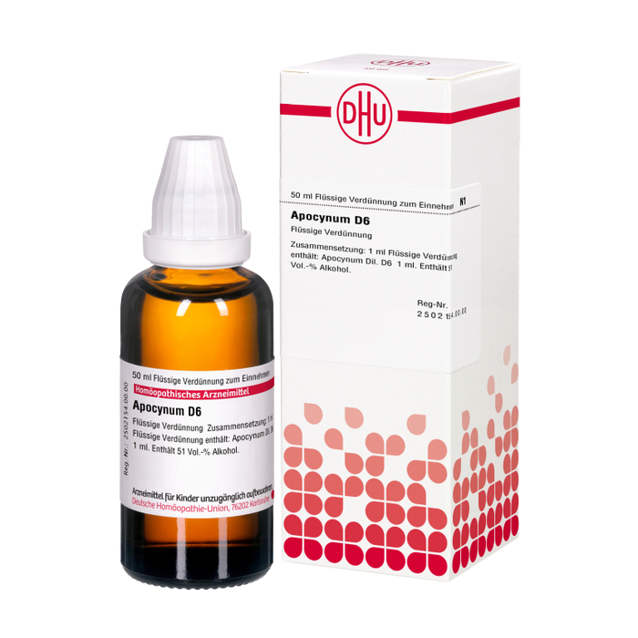 DHU Apocynum D6 Dilution, 50 ml Lösung