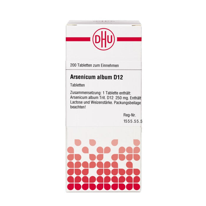 DHU Arsenicum album D12 Tabletten, 200 St. Tabletten