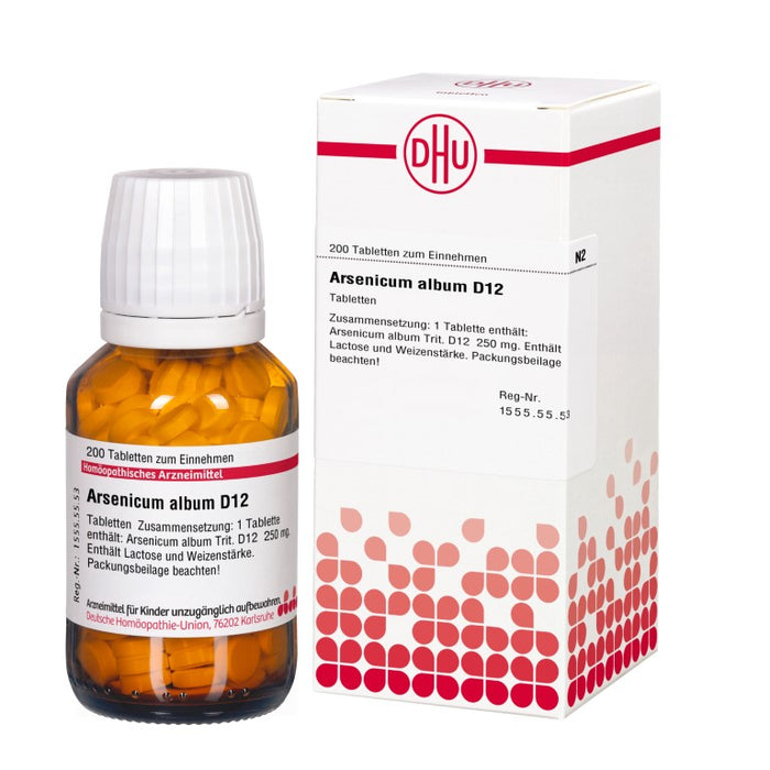 DHU Arsenicum album D12 Tabletten, 200 St. Tabletten