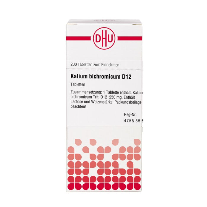 DHU Kalium bichromicum D12 Tabletten, 200 St. Tabletten