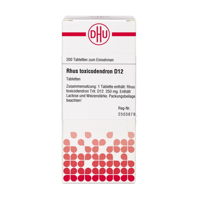 DHU Rhus toxicodendron D12 Tabletten, 200 St. Tabletten