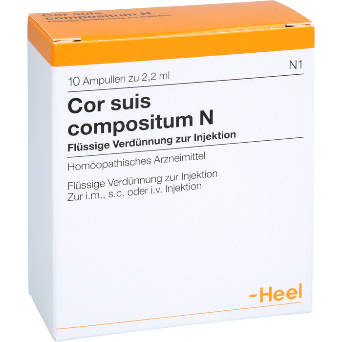 Heel Cor suis compositum N Ampullen, 10 pc Ampoules