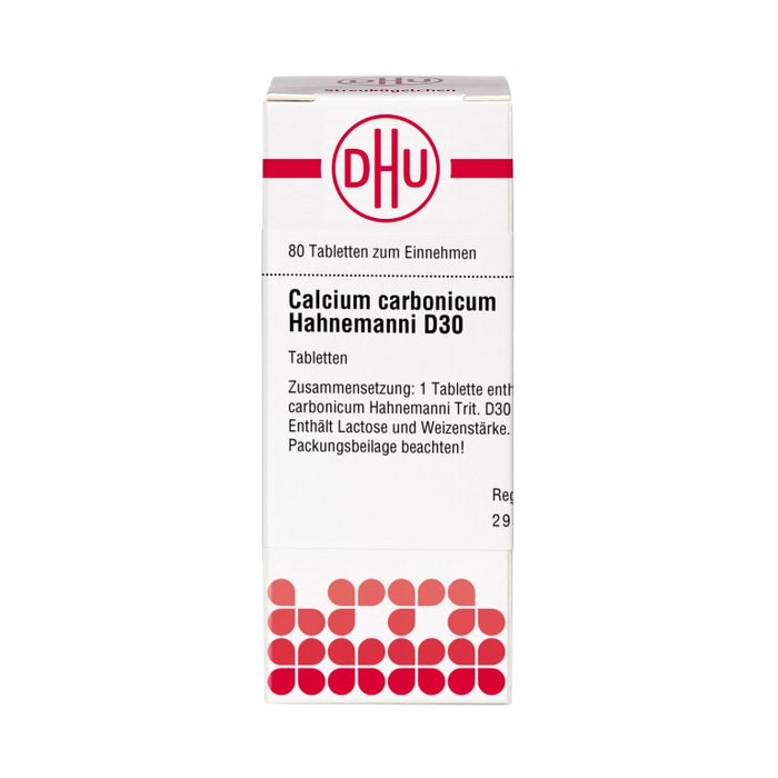 DHU Calcium carbonicum Hahnemanni D30 Tabletten, 80 pcs. Tablets