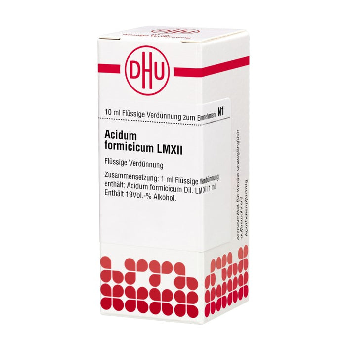 Acidum formicicum LM XII DHU Dilution, 10 ml Lösung