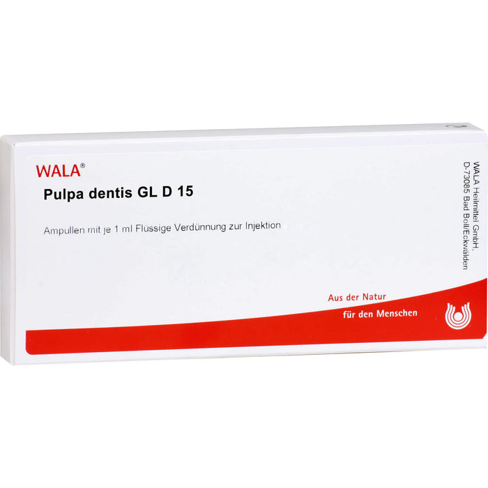 Pulpa Dentis Gl D15 Wala Ampullen, 10X1 ml AMP