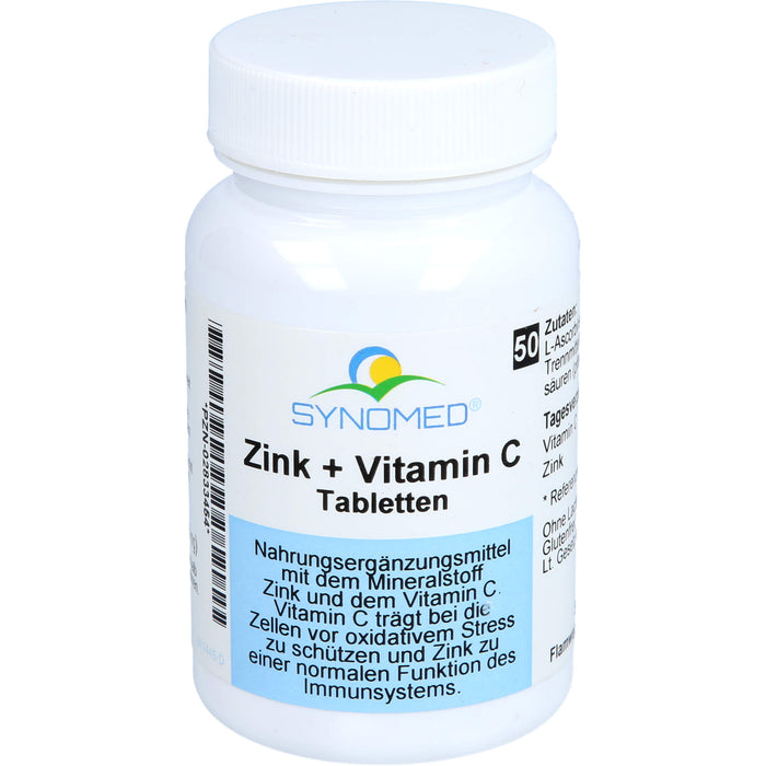 Zink+vit C Synomed, 50 St TAB