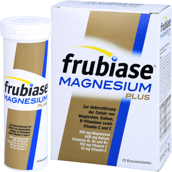 frubiase Magnesium plus Brausetabletten, 20 pcs. Tablets