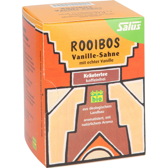 Rooibos Vanille-Sahne Kräutertee bio Salus, 15 St FBE