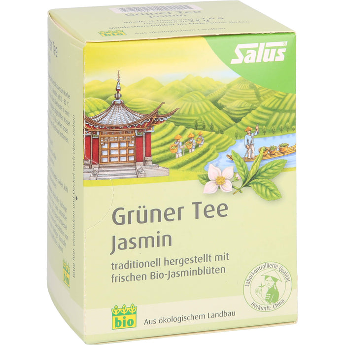 Grüner Tee Jasmin bio Salus, 15 St FBE