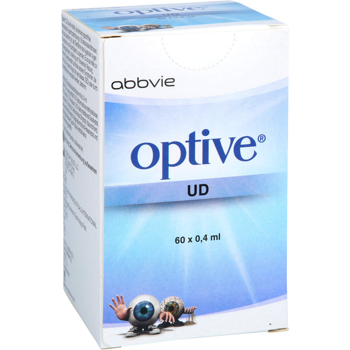 Allergan optive UD benetzende und osmoprotektive Augen-Pflegetropfen, 60 pcs. Solution