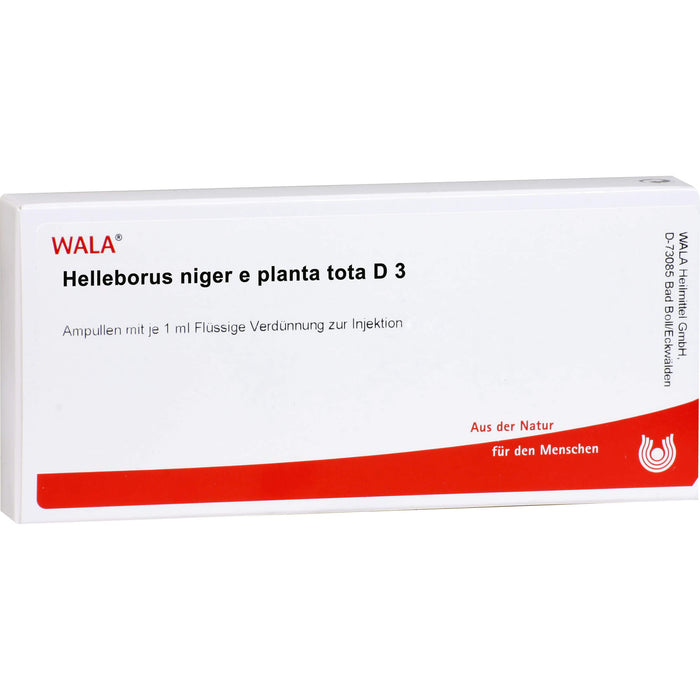 WALA Helleborus niger e planta tota D 3 Ampullen, 10 pcs. Ampoules