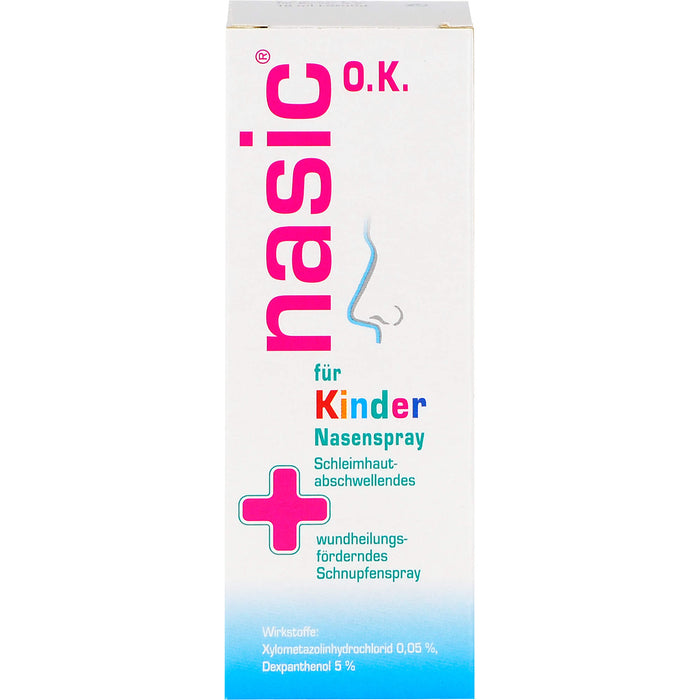 Nasic O.K. für Kinder Nasenspray, 10 ml Lösung