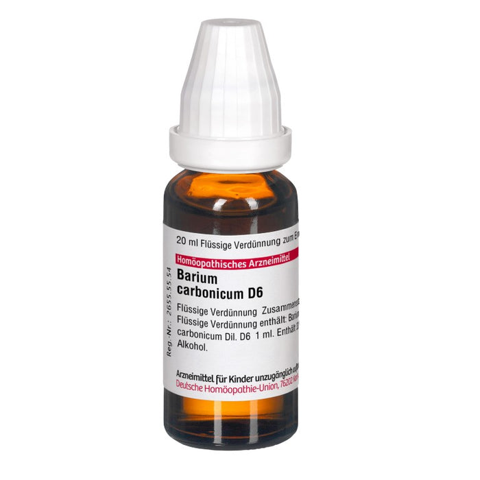 DHU Barium carbonicum D 6 Flüssige Verdünnung, 20 ml Lösung