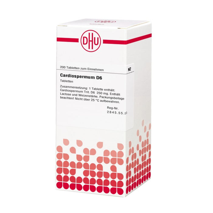 DHU Cardiospermum D6 Tabletten, 200 St. Tabletten