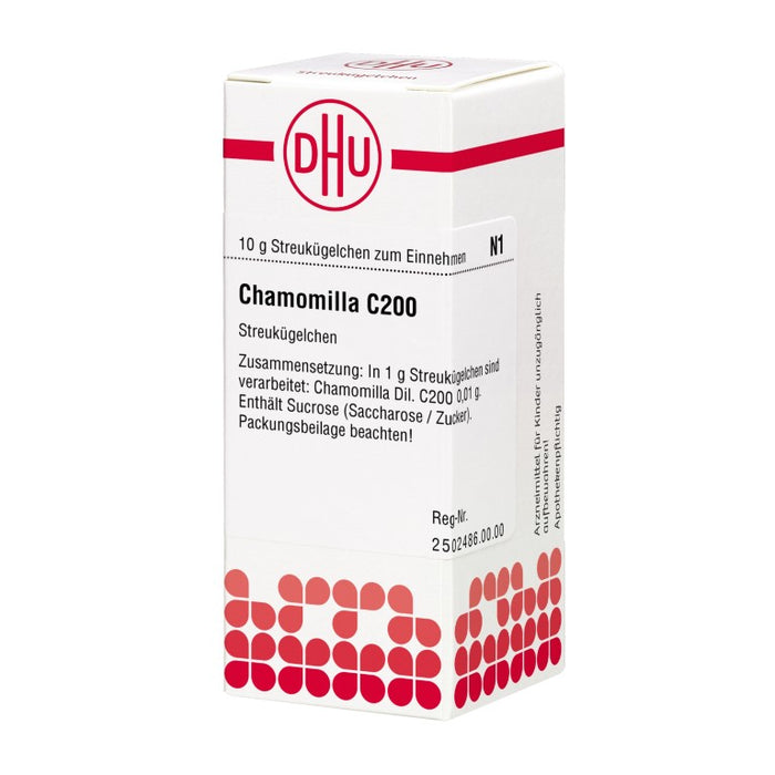 DHU Chamomilla C200 Streukügelchen, 10 g Globules