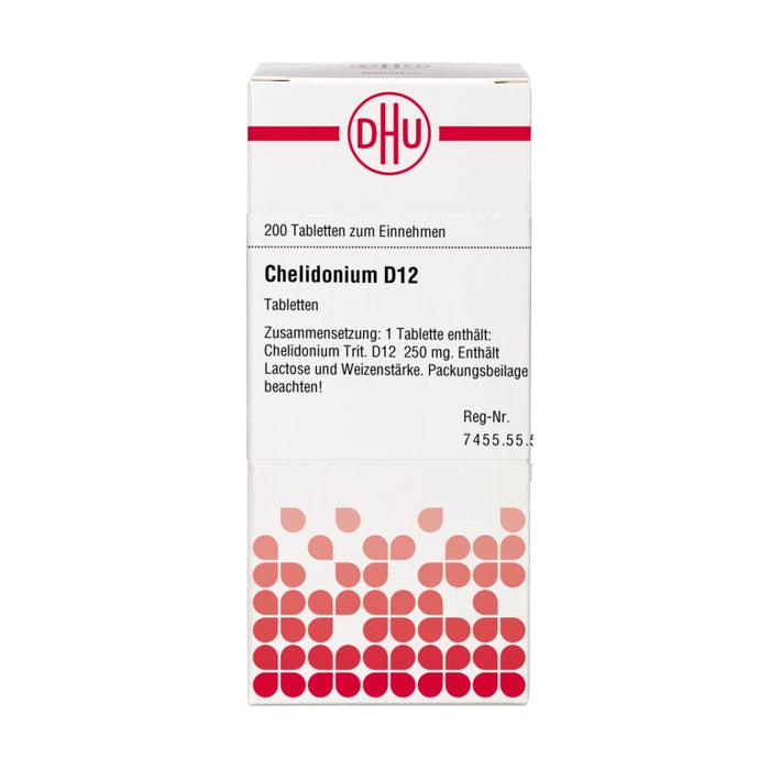 DHU Chelidonium D12 Tabletten, 200 St. Tabletten