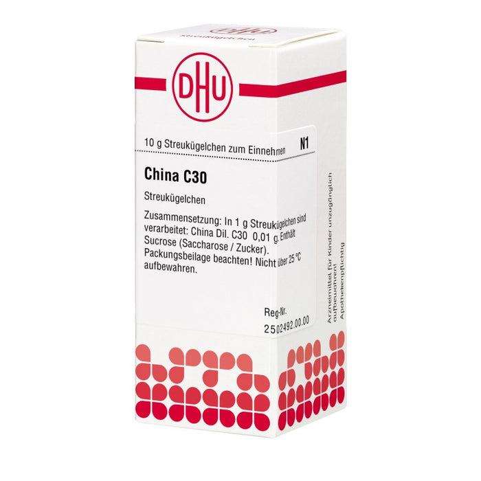 DHU China C30 Streukügelchen, 10 g Globules