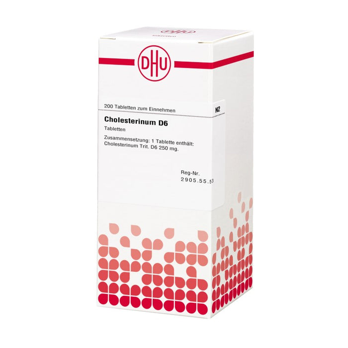 DHU Cholesterinum D6 Tabletten, 200 St. Tabletten