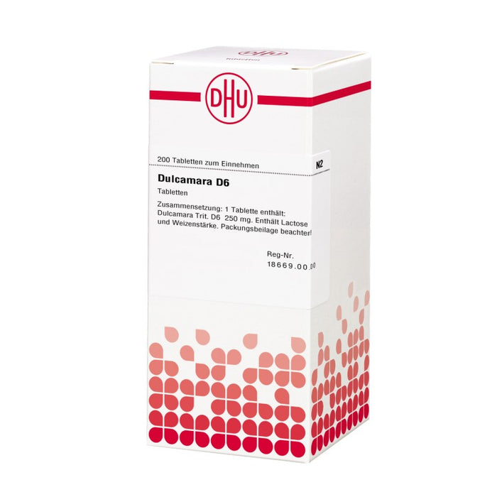 DHU Dulcamara D6 Tabletten, 200 St. Tabletten