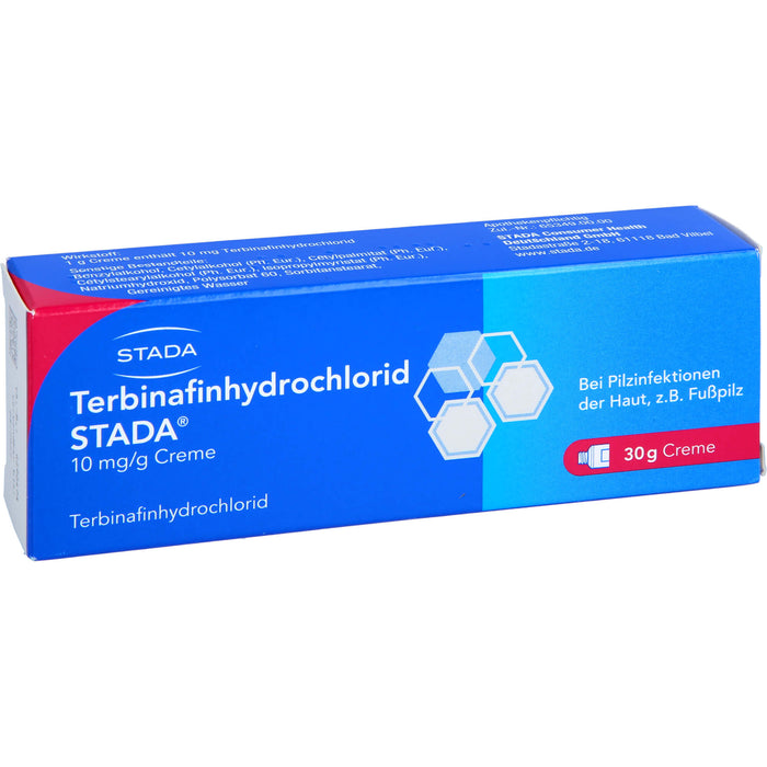 Terbinafinhydrochlorid STADA 10mg/g Creme, 30 g Creme