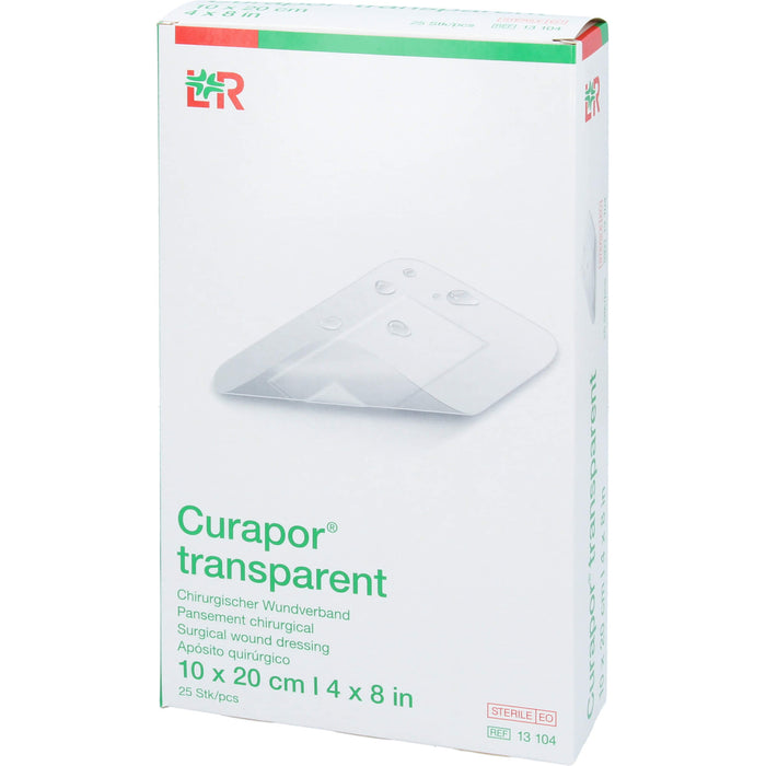 Curapor Wundverband transparent steril, 25 St PFL