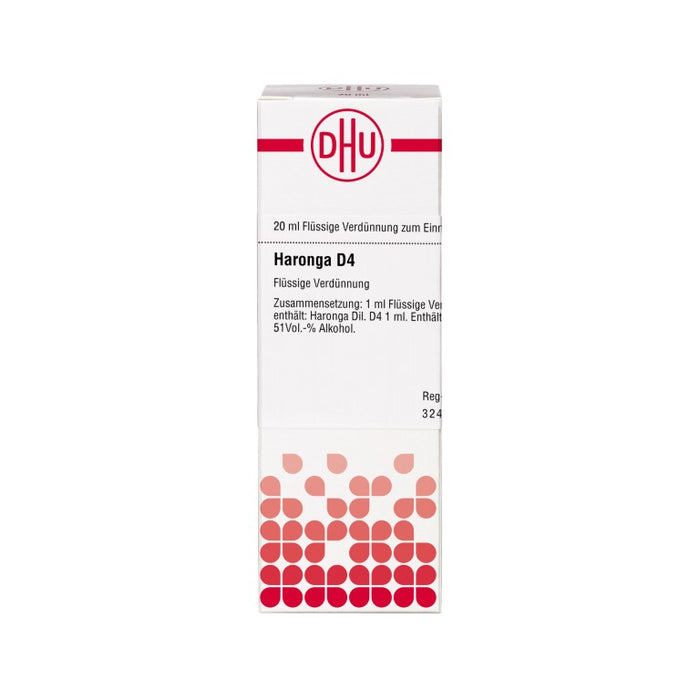 DHU Haronga D4 Dilution, 20 ml Lösung