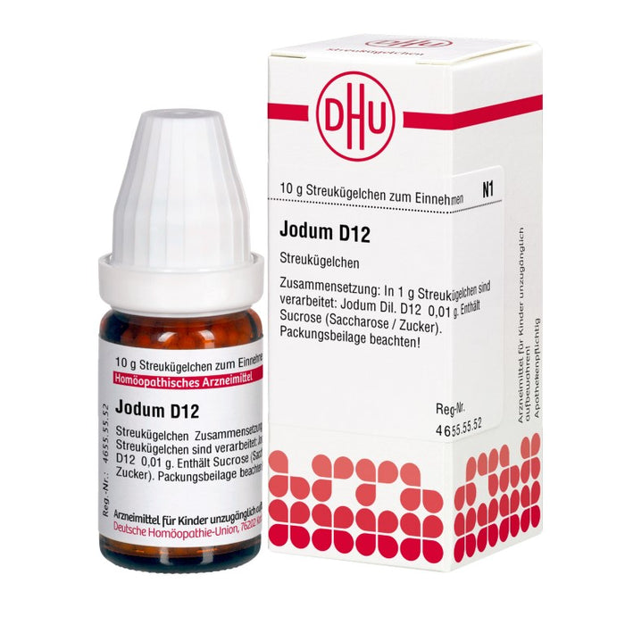 DHU Jodum D12 Streukügelchen, 10 g Globuli