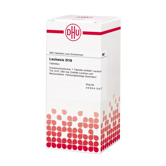 DHU Lachesis D10 Tabletten, 200 St. Tabletten