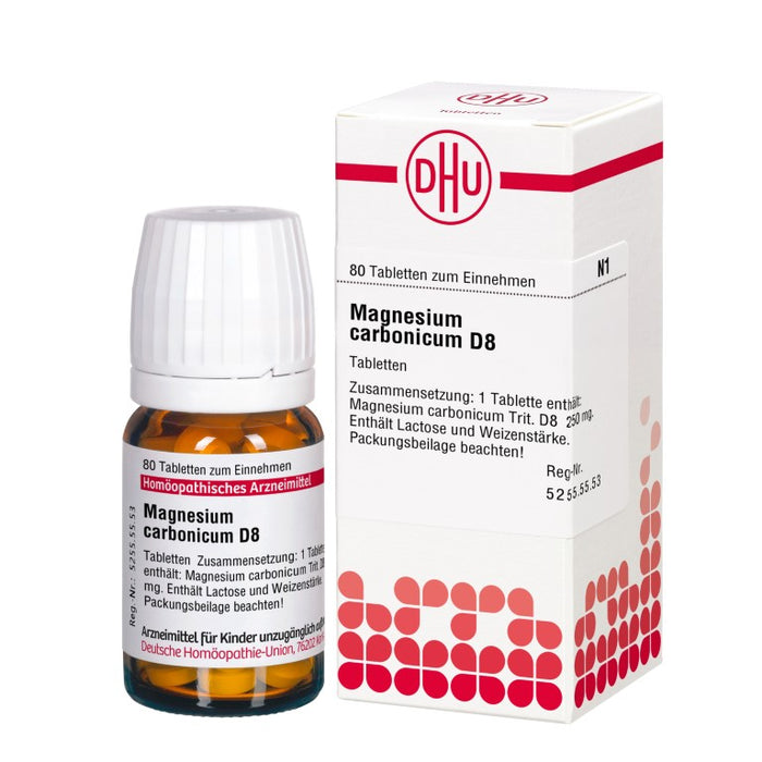 DHU Magnesium carbonicum D8 Tabletten, 80 St. Tabletten