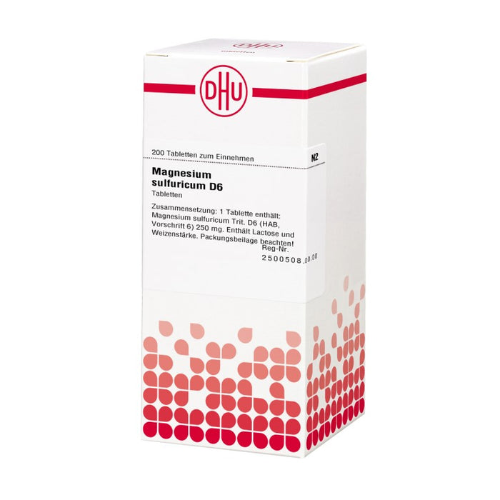 DHU Magnesium sulfuricum D6 Tabletten, 200 St. Tabletten