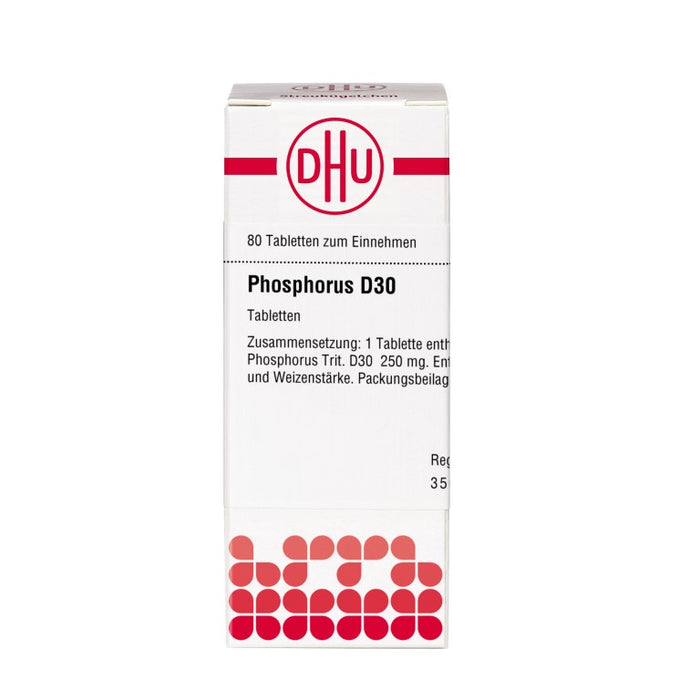 DHU Phosphorus D30 Tabletten, 80 St. Tabletten