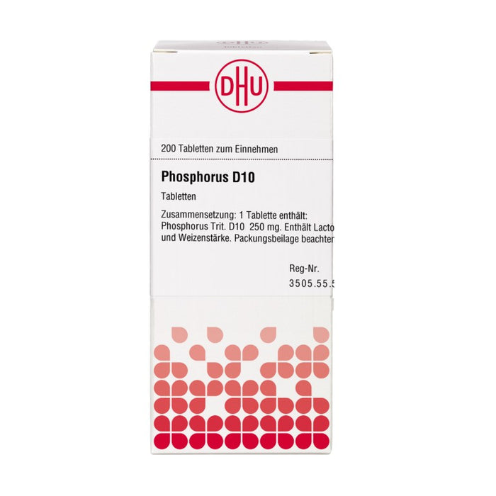 Phosphorus D10 DHU Tabletten, 200 St. Tabletten